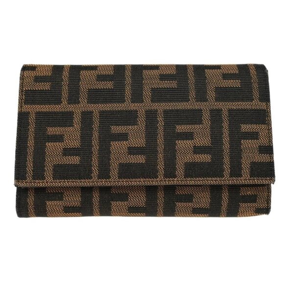 Fendi Brown Zucca Wallet Purse 2270/8M0011/018 - Picture 1 of 7